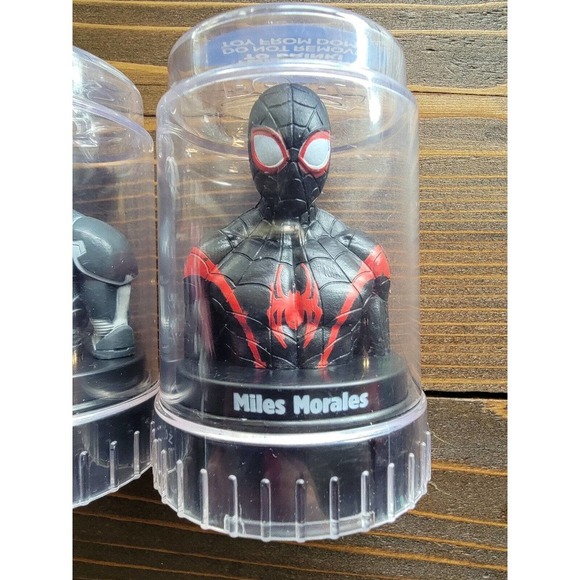 Marvel Podz Good 2 Grow Spiderman Iron man Stackable Ornaments - Picture 2 of 7